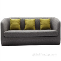 modern office sofa Italian style Multiple People Thicken Fabric Lounge Sofa Manufactory